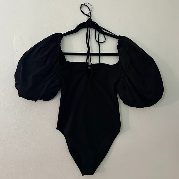 Puff-Sleeved Bodysuit - Picture 2 of 5